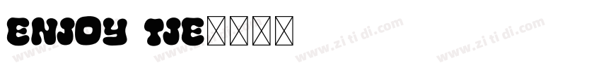 enjoy tje字体转换